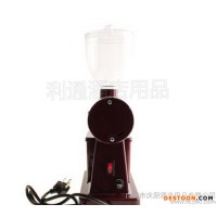 咖啡磨豆机 电动棕色咖啡豆研磨机磨粉机粉碎机咖啡机咖啡具