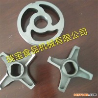 瑞宝JR-120D 冻肉绞肉机 冻肉盘绞肉机 冻鱼盘绞肉机 不锈钢绞肉机