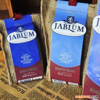 咖啡豆100%原装进口JABLUM牙买加 蓝山咖啡豆227g麻袋装