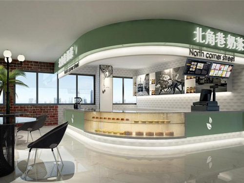 北角巷奶茶加盟店图