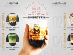 喵丸奶茶加盟店的销量怎么样?