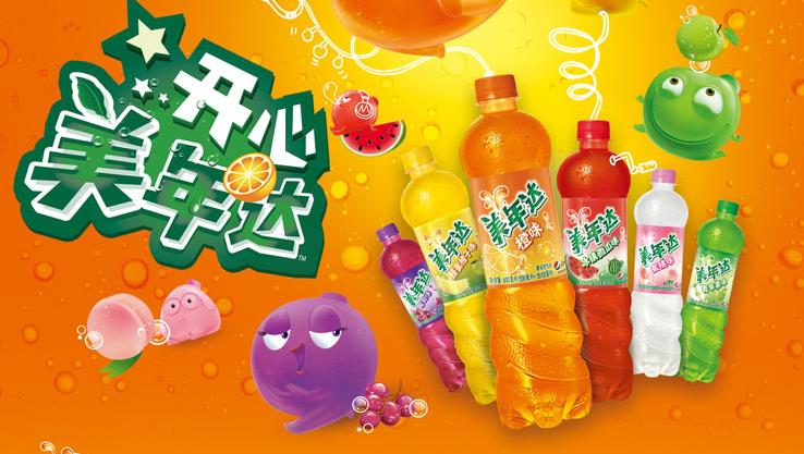 美年达汽水加盟