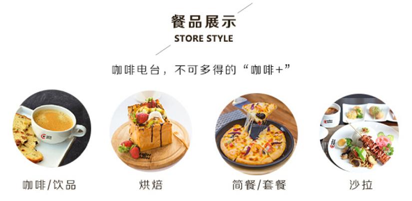 咖啡电台餐品