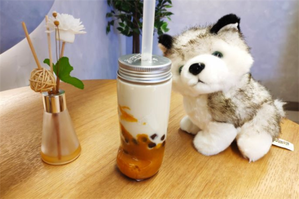 二哈奶茶饮品