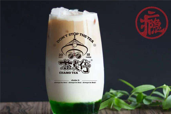 茶莫停牛乳茶冰爽