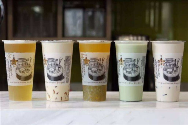 幸福侯彩雷奶茶多杯