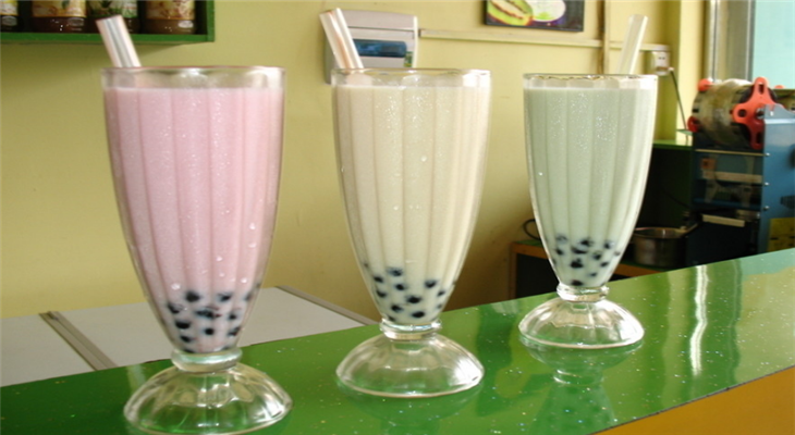 手抓饼奶茶店珍珠