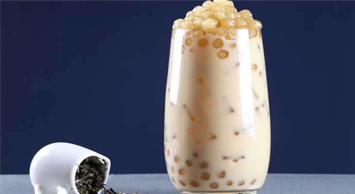 清泉小站珍珠奶茶冻奶