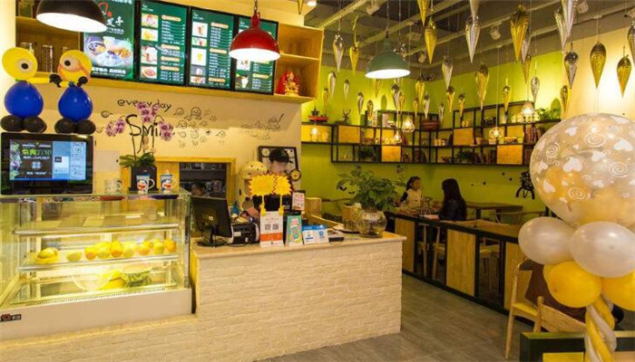 蜜记甜品店店铺