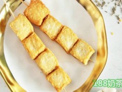 泡泡杏仁腐炸串加盟