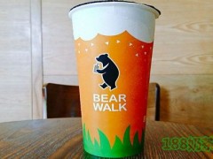 黑熊散步奶茶加盟