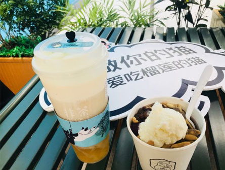 非茶榴莲奶盖加盟