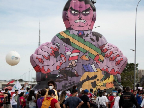 哥伦比亚之后，巴西国内爆发大规模反对总统抗议活动