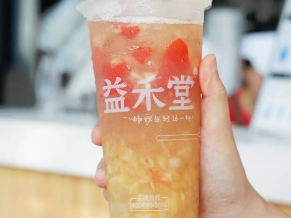 益禾堂牢牢抓住了喜欢喝奶茶的消费者的胃