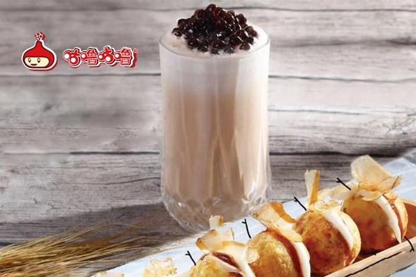 咕噜咕噜奶茶产品图3