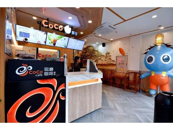 coco奶茶加盟店，年利润高达万