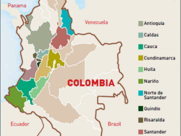 一篇文章了解所有哥伦比亚咖啡产区