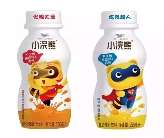 “小浣熊”也卖果蔬汁了，怎么今年的瓶装饮料都爱“装嫩”？