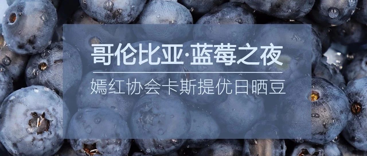 . 折入手哥伦比亚好豆，极致优雅！