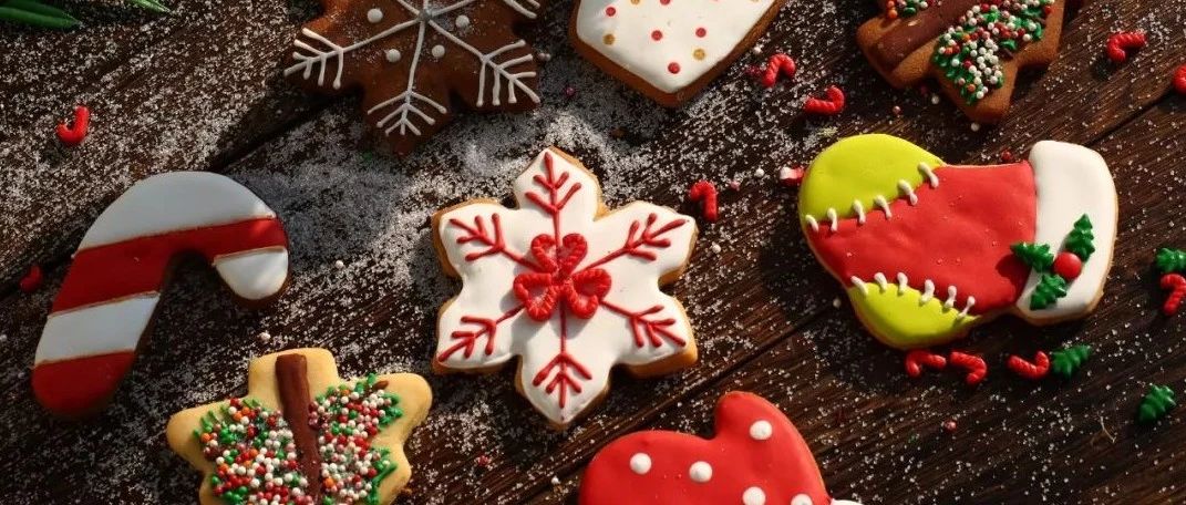 甜蜜又用心的糖霜饼干，现在做，圣诞节可以送人！