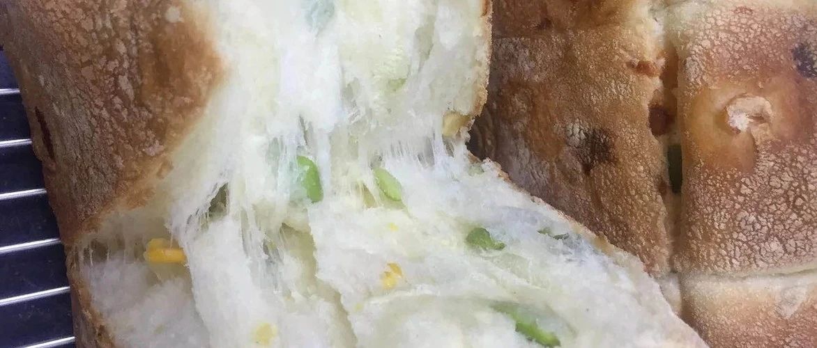 嫩绿鹅黄！这款毛豆+芝士的日式吐司可将复工后的销售额提升 %