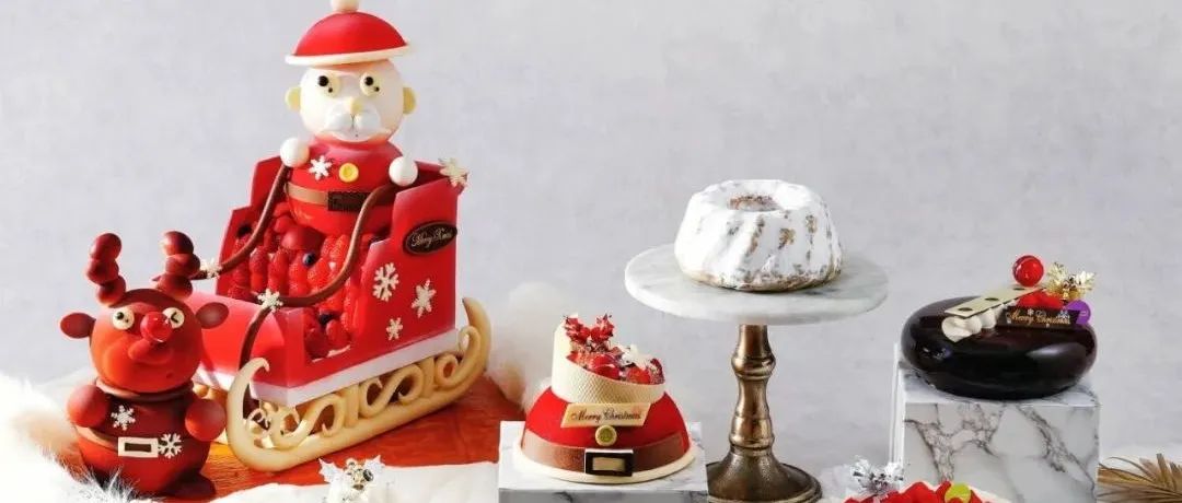 圣诞  |  第①弹  东京湾洲际酒店圣诞蛋糕（已打包·可下载）