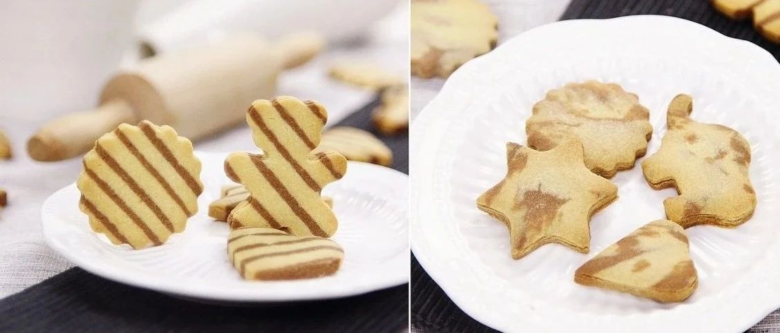就想问你们，哪种花纹更美？！ | 花生饼干