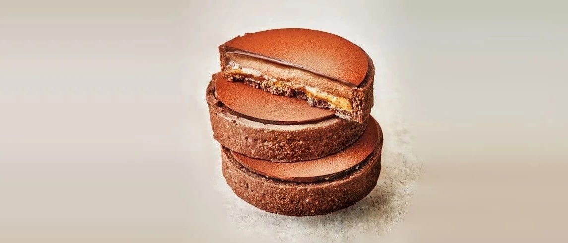 名震巴黎Julien Dechenaud Chocolatier店内实售产品配方——榛子帕林内巧克力挞（已打包·可下载）