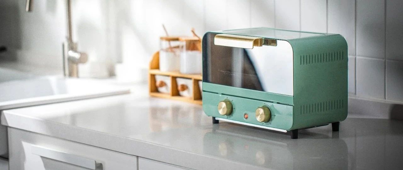 上新送烤箱啦！清新复古绿的小烤箱，爱了爱了！